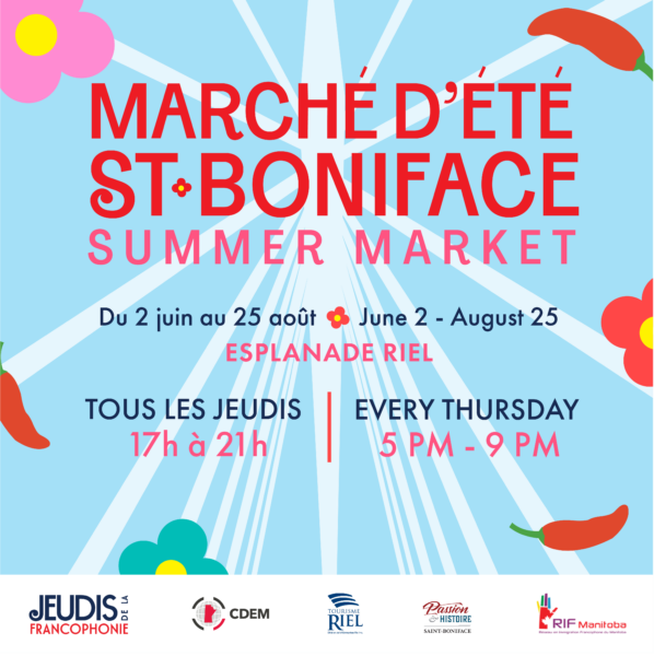 Marché d'été St-Boniface Summer Market every Thursday 