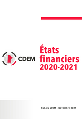 États financiers 20-21